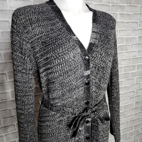 VTG United States Sweaters Duster Cardigan, sz Medium - Picture 1 of 7